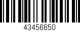 Código de barras (EAN, GTIN, SKU, ISBN): '43456650'
