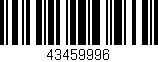 Código de barras (EAN, GTIN, SKU, ISBN): '43459996'