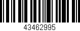 Código de barras (EAN, GTIN, SKU, ISBN): '43462995'