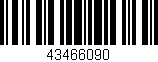 Código de barras (EAN, GTIN, SKU, ISBN): '43466090'