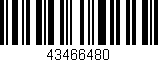 Código de barras (EAN, GTIN, SKU, ISBN): '43466480'