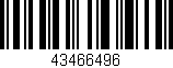 Código de barras (EAN, GTIN, SKU, ISBN): '43466496'