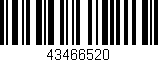 Código de barras (EAN, GTIN, SKU, ISBN): '43466520'