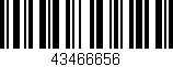 Código de barras (EAN, GTIN, SKU, ISBN): '43466656'