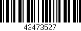 Código de barras (EAN, GTIN, SKU, ISBN): '43473527'