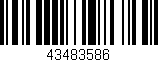 Código de barras (EAN, GTIN, SKU, ISBN): '43483586'