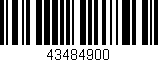 Código de barras (EAN, GTIN, SKU, ISBN): '43484900'