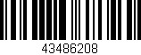 Código de barras (EAN, GTIN, SKU, ISBN): '43486208'