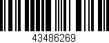 Código de barras (EAN, GTIN, SKU, ISBN): '43486269'
