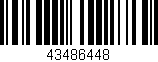 Código de barras (EAN, GTIN, SKU, ISBN): '43486448'