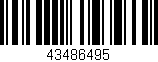 Código de barras (EAN, GTIN, SKU, ISBN): '43486495'