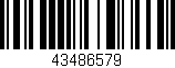 Código de barras (EAN, GTIN, SKU, ISBN): '43486579'