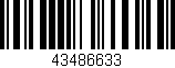 Código de barras (EAN, GTIN, SKU, ISBN): '43486633'