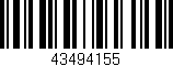 Código de barras (EAN, GTIN, SKU, ISBN): '43494155'