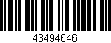 Código de barras (EAN, GTIN, SKU, ISBN): '43494646'
