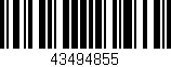 Código de barras (EAN, GTIN, SKU, ISBN): '43494855'