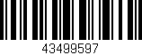 Código de barras (EAN, GTIN, SKU, ISBN): '43499597'
