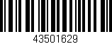 Código de barras (EAN, GTIN, SKU, ISBN): '43501629'