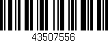 Código de barras (EAN, GTIN, SKU, ISBN): '43507556'