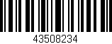 Código de barras (EAN, GTIN, SKU, ISBN): '43508234'