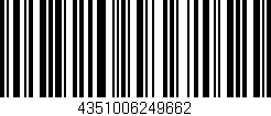 Código de barras (EAN, GTIN, SKU, ISBN): '4351006249662'