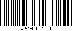 Código de barras (EAN, GTIN, SKU, ISBN): '4351503971288'