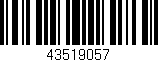 Código de barras (EAN, GTIN, SKU, ISBN): '43519057'