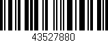 Código de barras (EAN, GTIN, SKU, ISBN): '43527880'