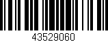 Código de barras (EAN, GTIN, SKU, ISBN): '43529060'