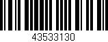 Código de barras (EAN, GTIN, SKU, ISBN): '43533130'
