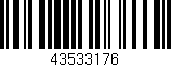 Código de barras (EAN, GTIN, SKU, ISBN): '43533176'