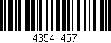 Código de barras (EAN, GTIN, SKU, ISBN): '43541457'