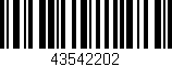 Código de barras (EAN, GTIN, SKU, ISBN): '43542202'