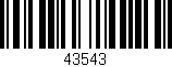 Código de barras (EAN, GTIN, SKU, ISBN): '43543'