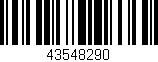 Código de barras (EAN, GTIN, SKU, ISBN): '43548290'