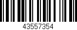 Código de barras (EAN, GTIN, SKU, ISBN): '43557354'
