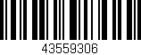 Código de barras (EAN, GTIN, SKU, ISBN): '43559306'