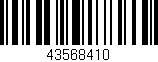 Código de barras (EAN, GTIN, SKU, ISBN): '43568410'
