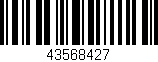 Código de barras (EAN, GTIN, SKU, ISBN): '43568427'