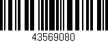 Código de barras (EAN, GTIN, SKU, ISBN): '43569080'