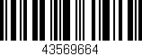 Código de barras (EAN, GTIN, SKU, ISBN): '43569664'