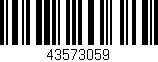 Código de barras (EAN, GTIN, SKU, ISBN): '43573059'