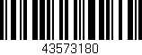 Código de barras (EAN, GTIN, SKU, ISBN): '43573180'