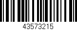 Código de barras (EAN, GTIN, SKU, ISBN): '43573215'