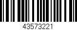 Código de barras (EAN, GTIN, SKU, ISBN): '43573221'