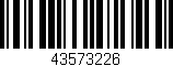 Código de barras (EAN, GTIN, SKU, ISBN): '43573226'