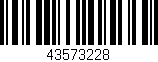 Código de barras (EAN, GTIN, SKU, ISBN): '43573228'