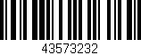 Código de barras (EAN, GTIN, SKU, ISBN): '43573232'