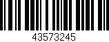 Código de barras (EAN, GTIN, SKU, ISBN): '43573245'