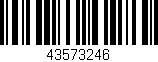 Código de barras (EAN, GTIN, SKU, ISBN): '43573246'